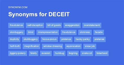 deceit synonym|another word for deceitful.